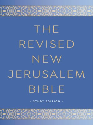 cover image of The Revised New Jerusalem Bible